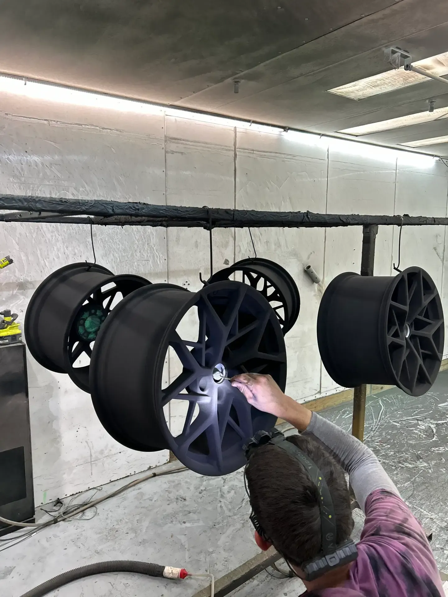 Custom Coating work by 904 Powderworx, Jacksonville FL.